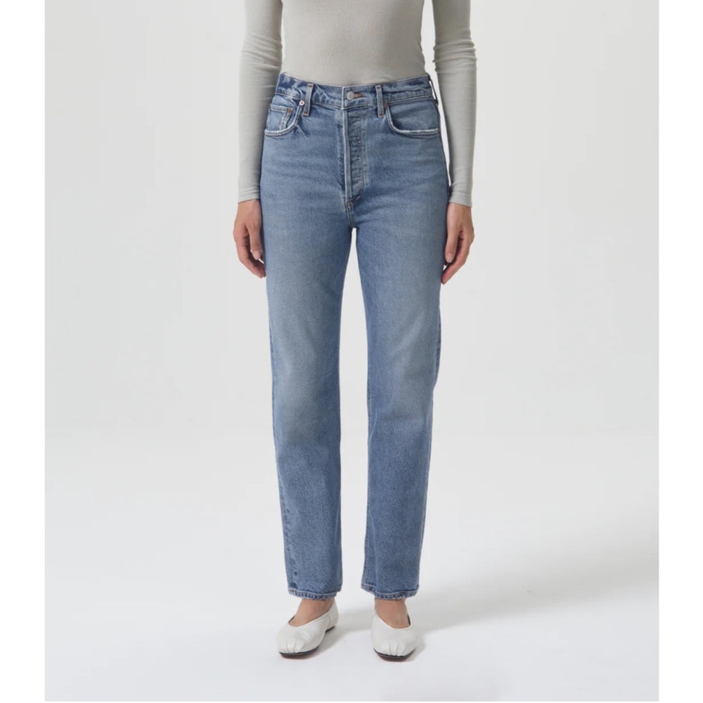 Agolde stovepipe denim